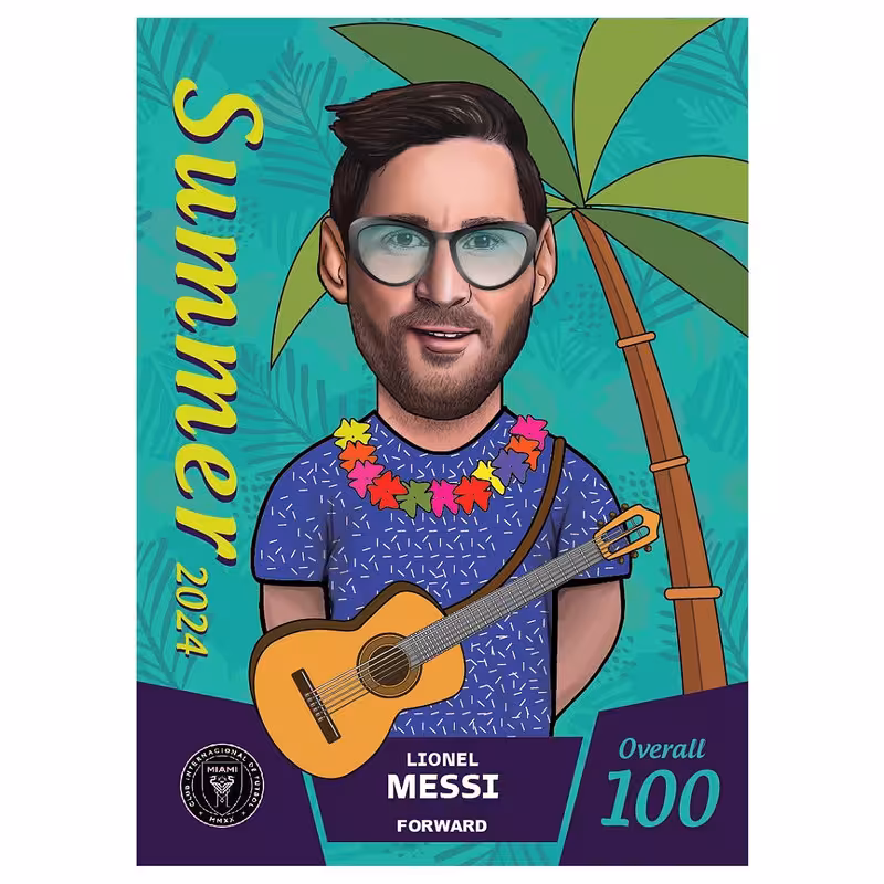 اسباب بازی شانسی مدل مسی سامر 100
