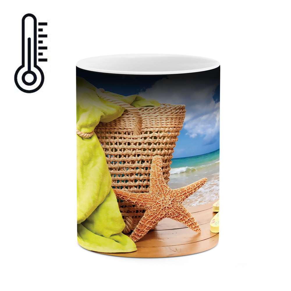 ماگ حرارتی طرح ستاره دریایی مدل mgh01215