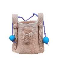 قلمدان سفالی مدل گونی کد 7