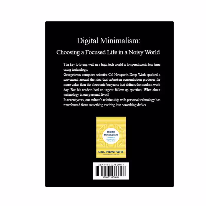 کتاب Digital Minimalism اثر Cal Newport انتشارات نبض دانش