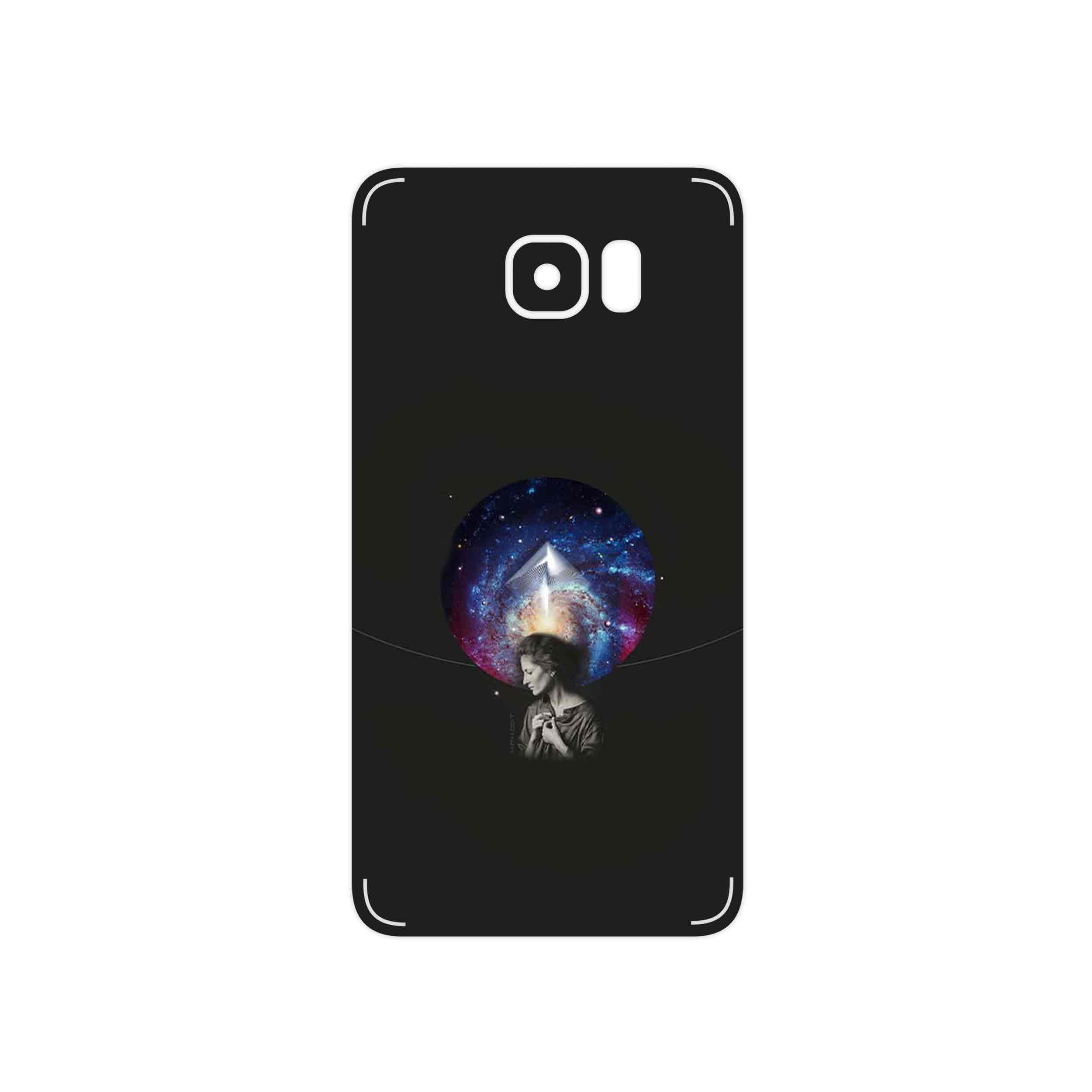 برچسب پوششی ماهوت مدل Collage of surreal Portrait of Women 3 مناسب برای گوشی موبایل سامسونگ Galaxy Note 5