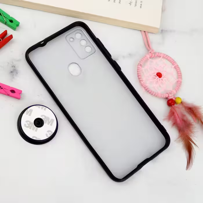 کاور کد POLO-110 مناسب برای گوشی موبایل سامسونگ Galaxy A11 به همراه پاپ سوکت