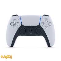 دسته بازی پلی استیشن 5 سونی مدل DualSense رنگ سفید - زنگوله
