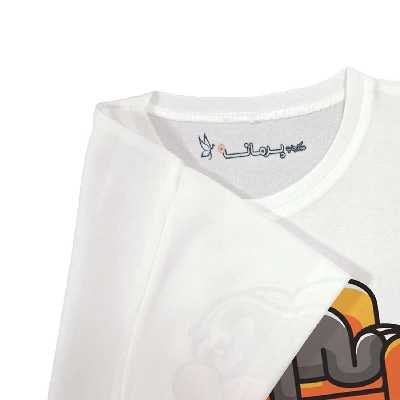 تی شرت بچگانه پرمانه طرح حیوانات بامزه کد pmt.5977