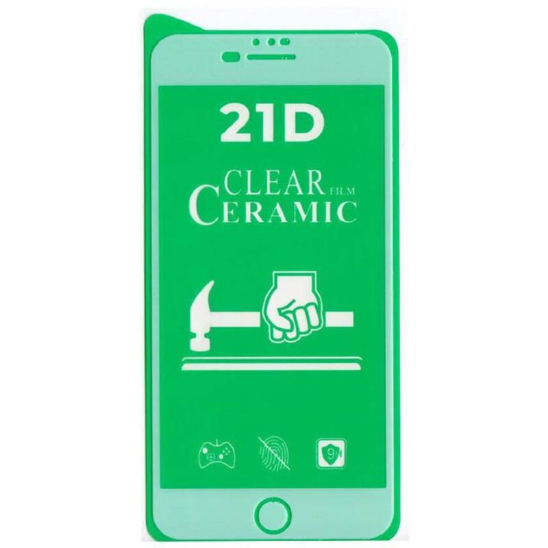 گلس مناسب گوشی آیفون مدل 6PLUS مشکی EZ19