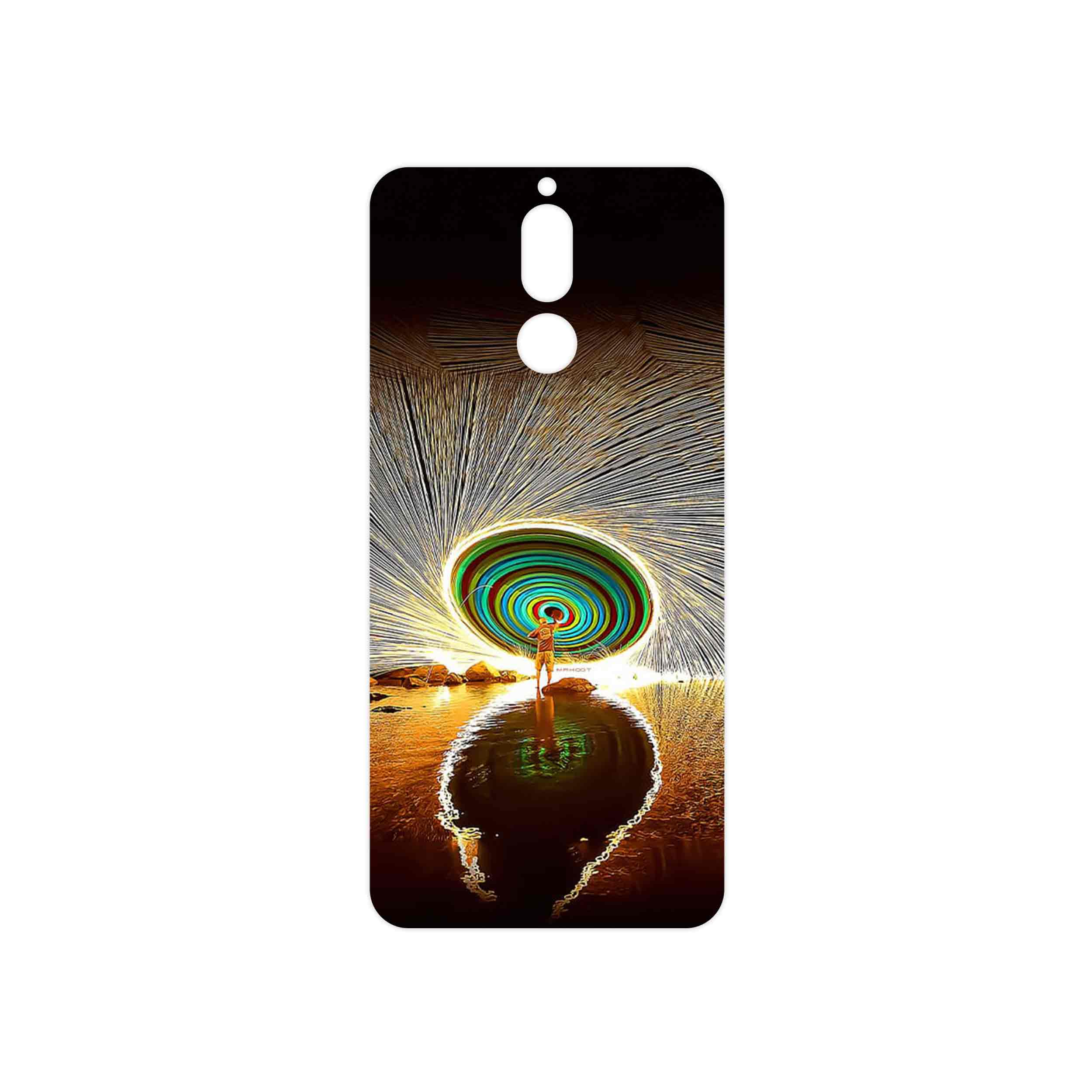 برچسب پوششی ماهوت مدل Night Light Fountain مناسب برای گوشی موبایل هوآوی Mate 10 Lite