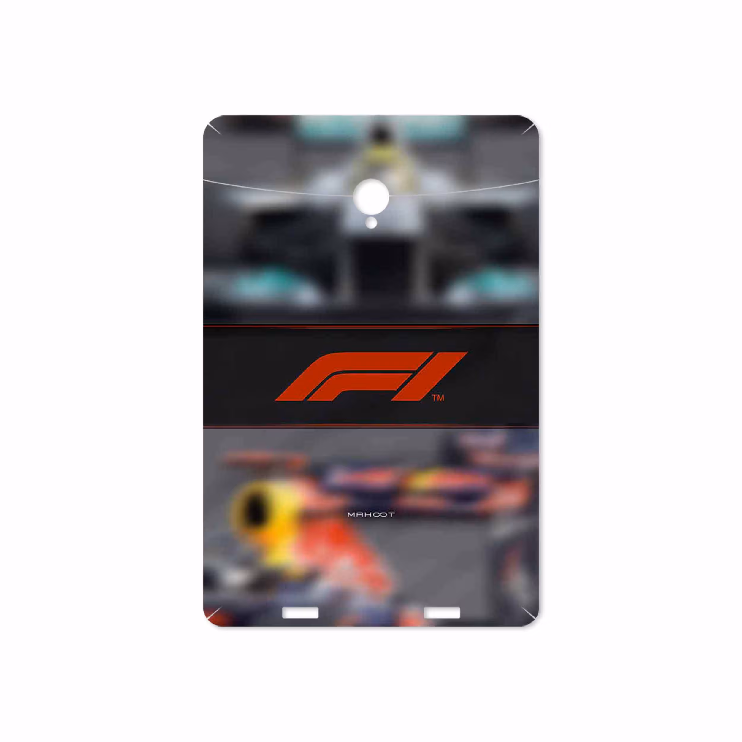 برچسب پوششی ماهوت مدل Formula One مناسب برای تبلت وریکو Unipad