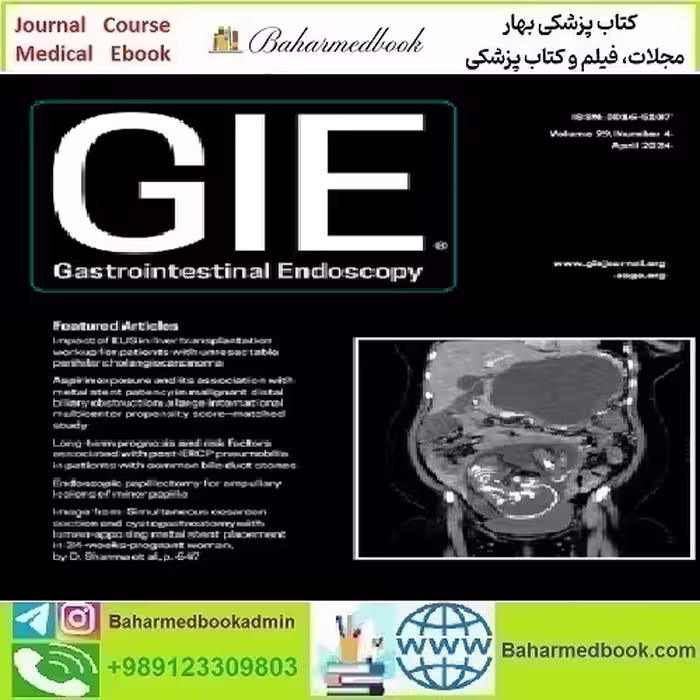 Gastrointestinal Endoscopy Volume 99 Issue 1 to 4 2024 TRUE
