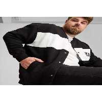 کاپشن ورزشی مشکی مردانه ژاکت بمب افکن اورجینال Puma