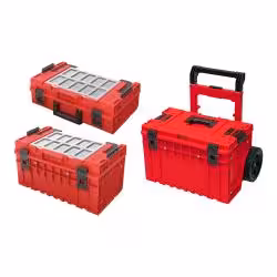 مجموعه 3 عددی جعبه ابزار کیوبریک  مدل ONE RED Ultra HD Custom                     سایز 105 لیتر