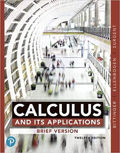 خرید و دانلود نسخه کامل کتاب Calculus and Its Applications: Brief Version (12th Edition) [2019] - PDF