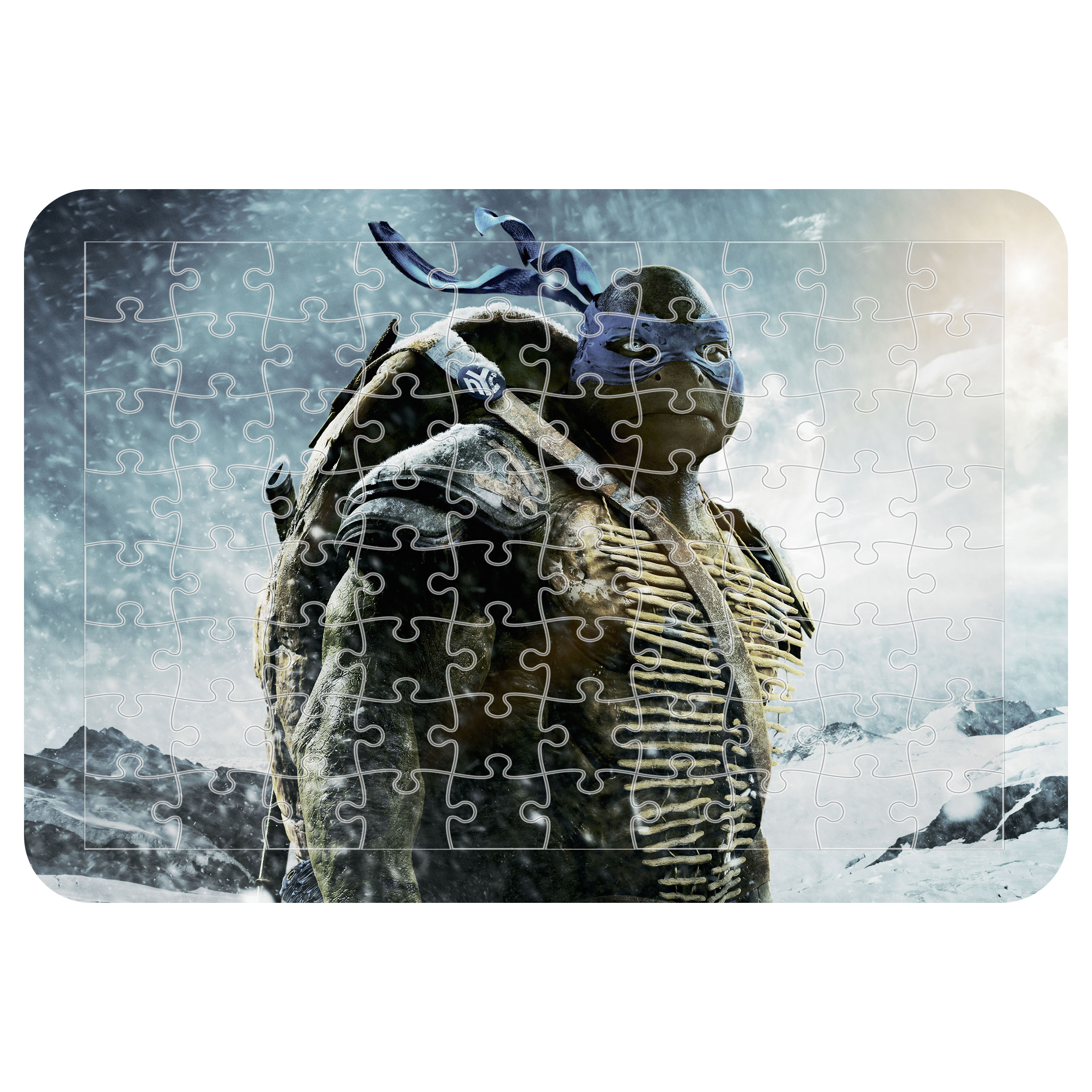 پازل 54 تکه اطلس آبی طرح لاک پشت های نینجا مدل P1715