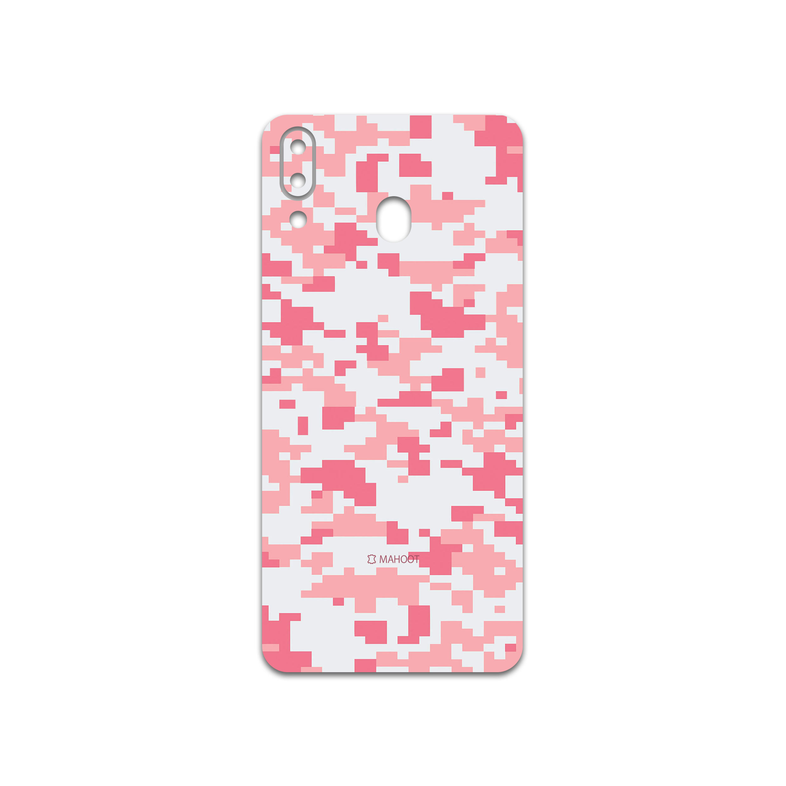 برچسب پوششی ماهوت مدل Army-Pink-pixel مناسب برای گوشی موبایل سامسونگ Galaxy M20