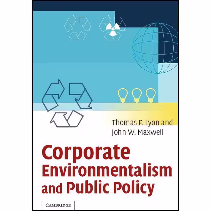 کتاب زبان اصلی Corporate Environmentalism and Public Policy