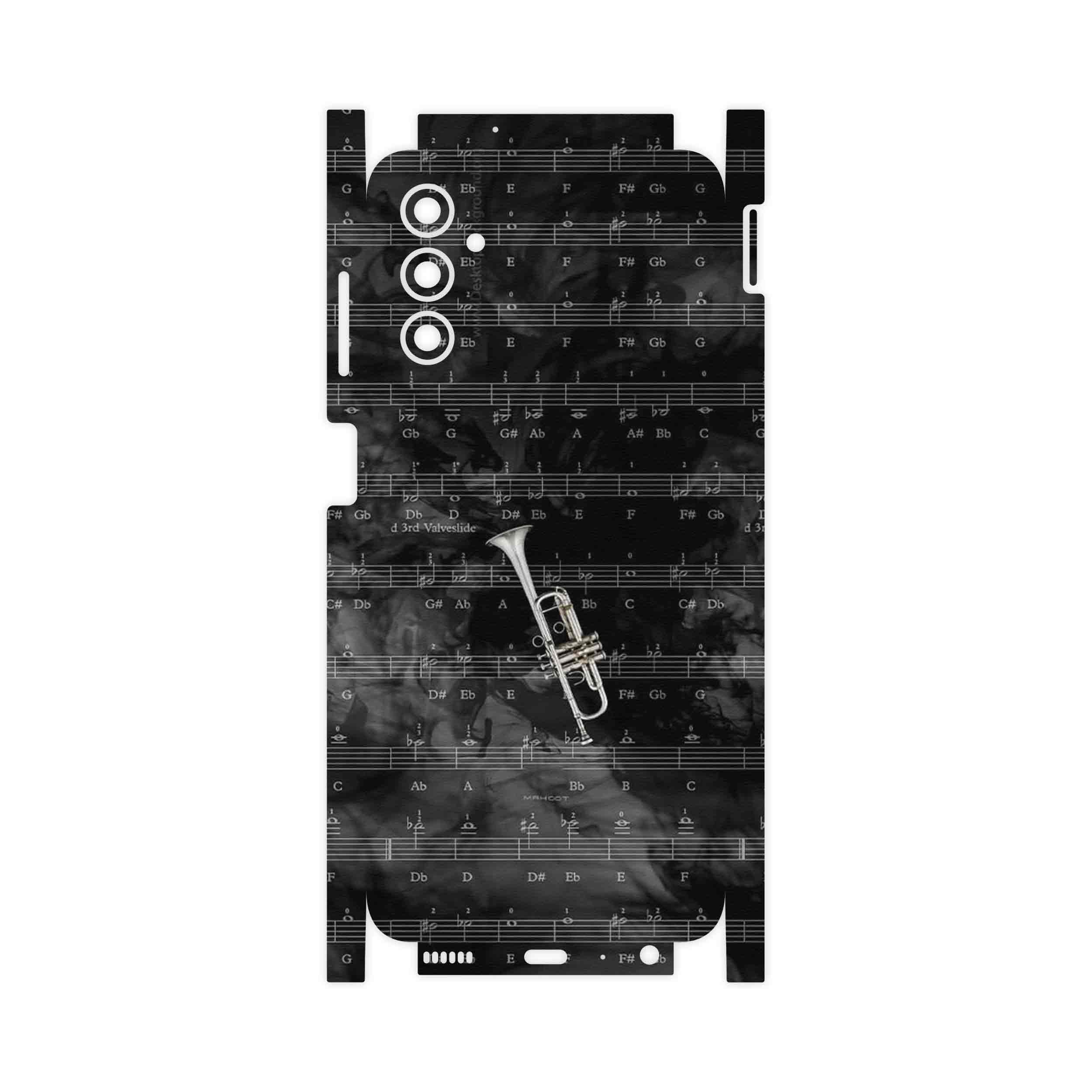 برچسب پوششی ماهوت مدل Trumpet-FullSkin مناسب برای گوشی موبایل سامسونگ Galaxy M13 (India)