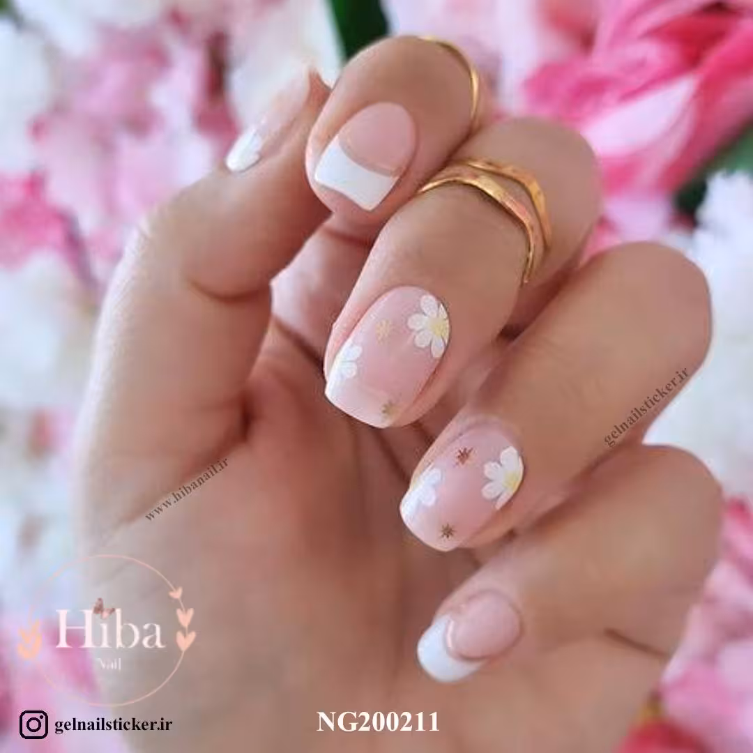 استیکر ژله ای کاشت ناخن (نیل رپ)_کد NG200211