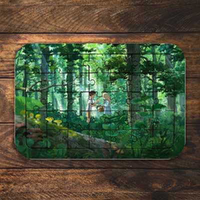 پازل 35 تکه طرح انیمه وقتی مارنی آنجا بود مدل NI1918 