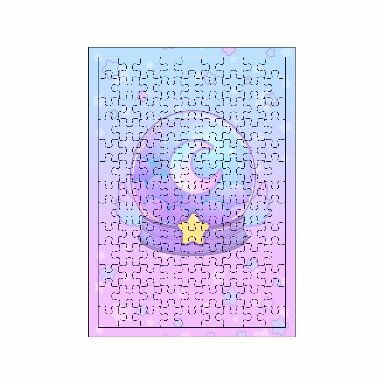 پازل 117 تکه مدل ماه کد 1650