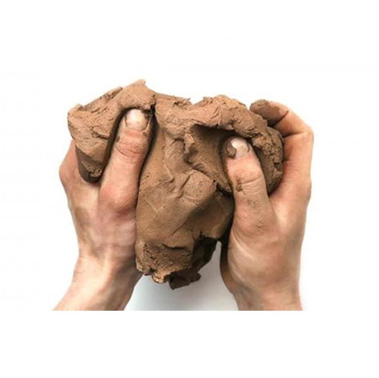 گل رس نیم کیلویی با وردنه
