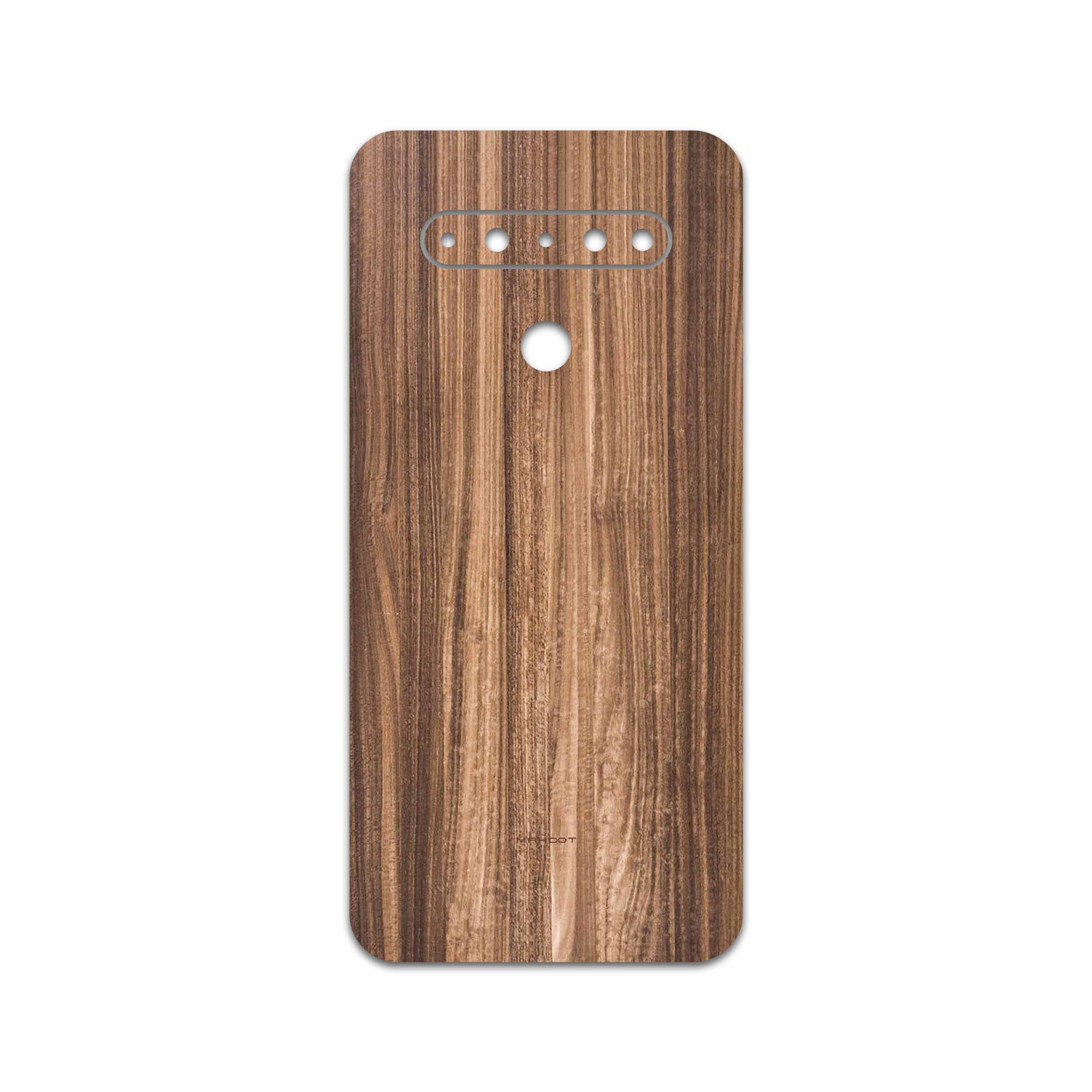 برچسب پوششی ماهوت مدل Light Walnut Wood مناسب برای گوشی موبایل ال جی K61
