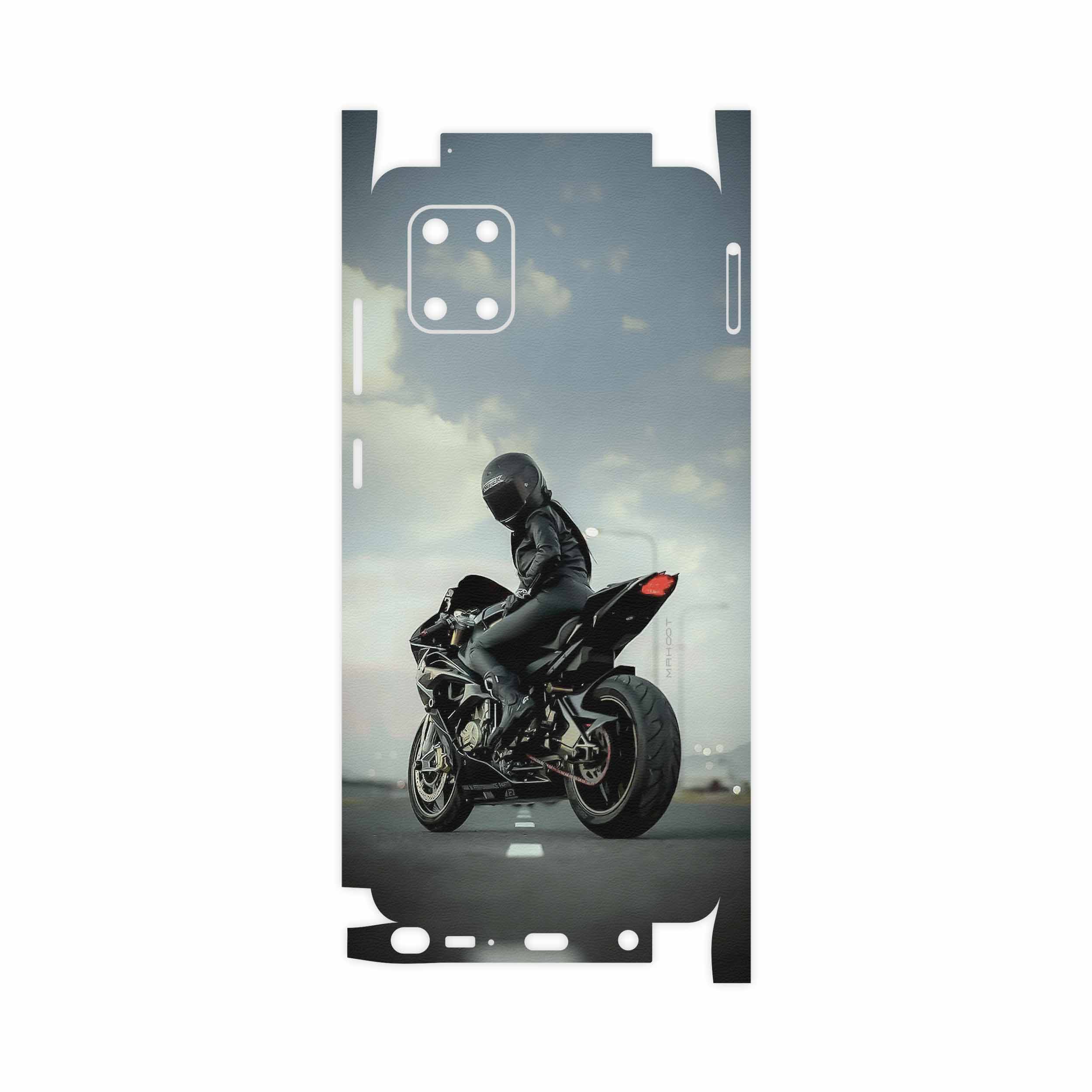 برچسب پوششی ماهوت مدل Motorcycling-FullSkin مناسب برای گوشی موبایل سامسونگ Galaxy Note 10 Lite