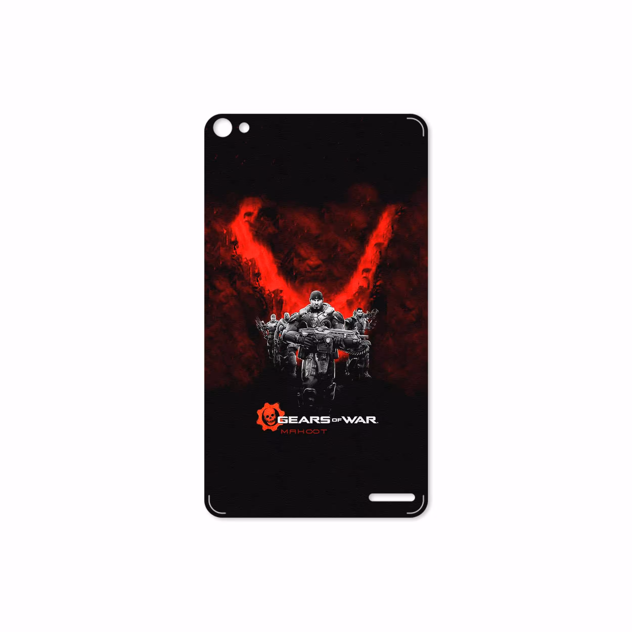 برچسب پوششی ماهوت مدل Gears-Of-War-Game مناسب برای تبلت هوآوی Mediapad X2 2015