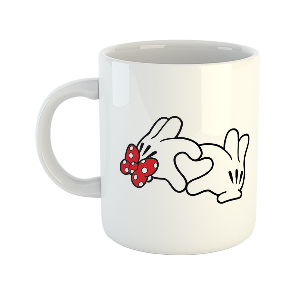 ماگ طرح عشق مدل قلب دستی L3