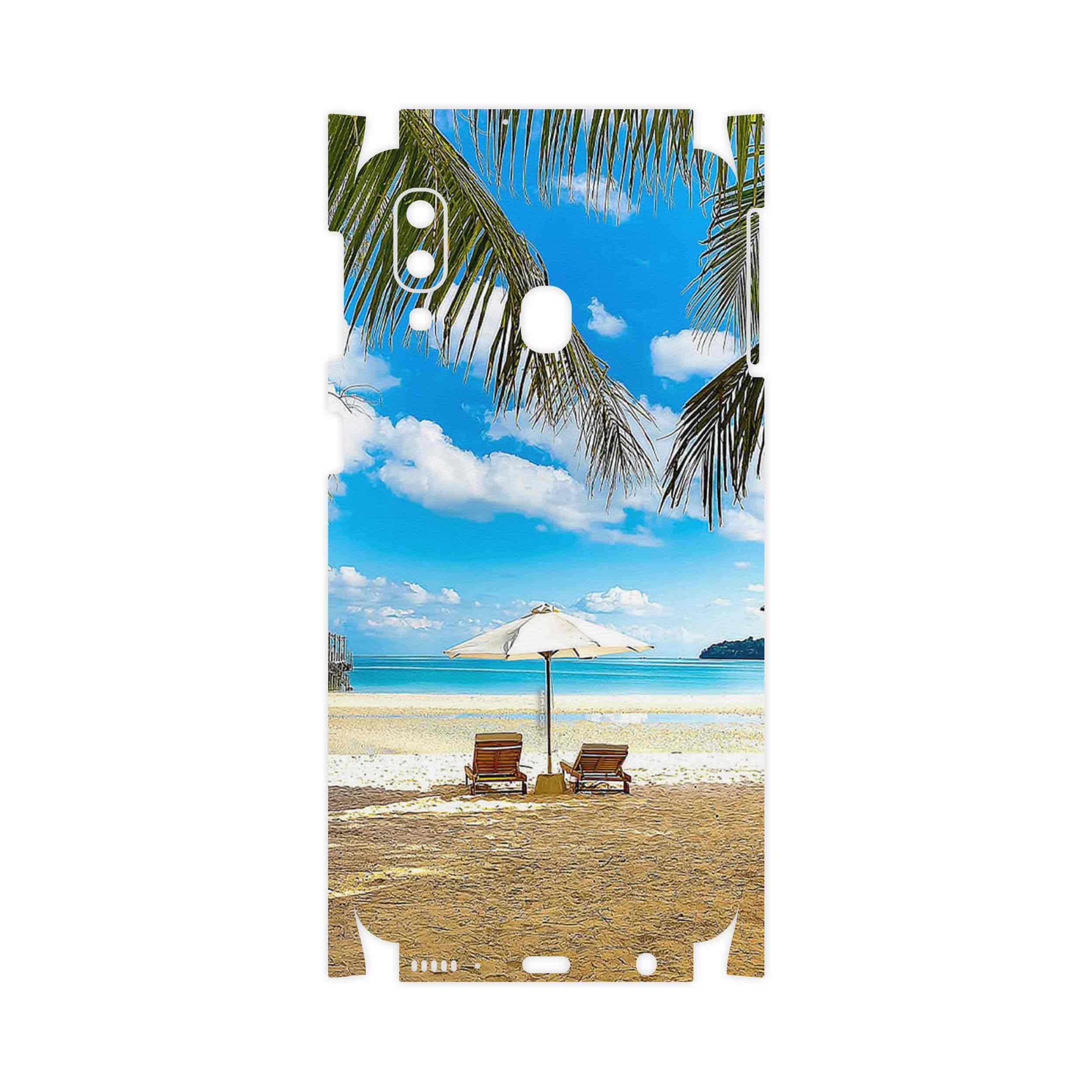 برچسب پوششی ماهوت مدل Beach-FullSkin مناسب برای گوشی موبایل سامسونگ Galaxy A40