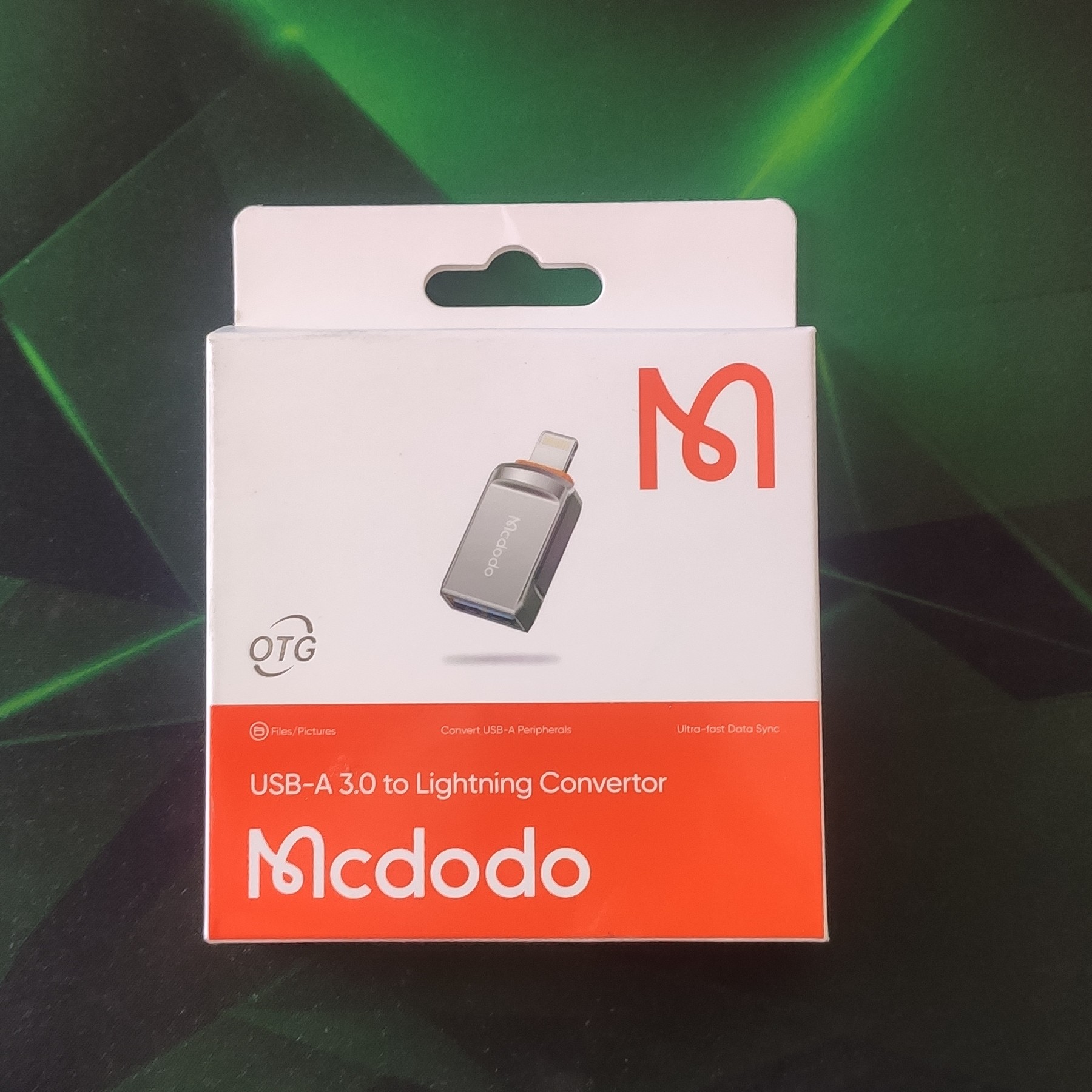 تبدیل usb به لایتنینگ مکدودو otg