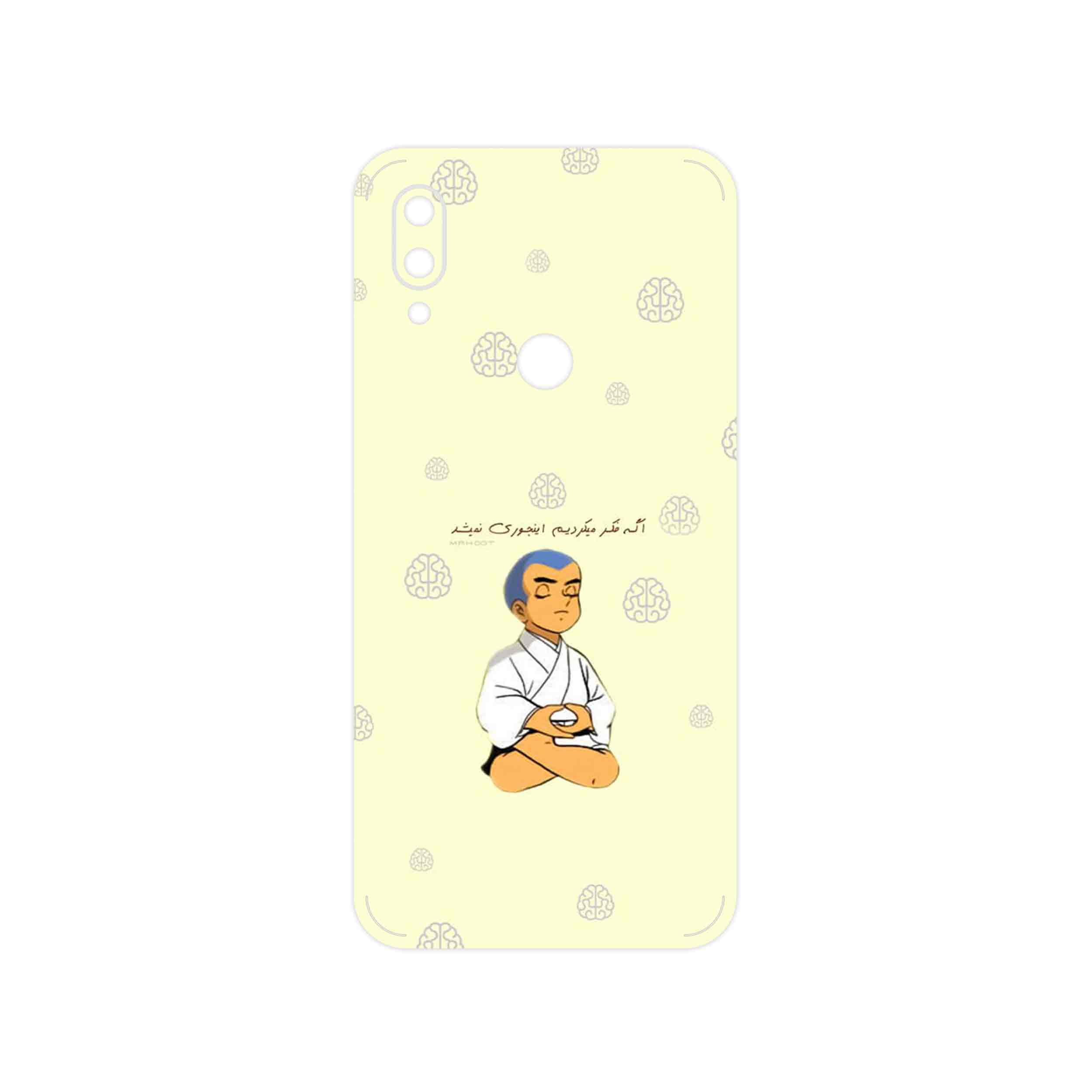 برچسب پوششی ماهوت مدل Ikkyu-san مناسب برای گوشی موبایل شیائومی Redmi 7