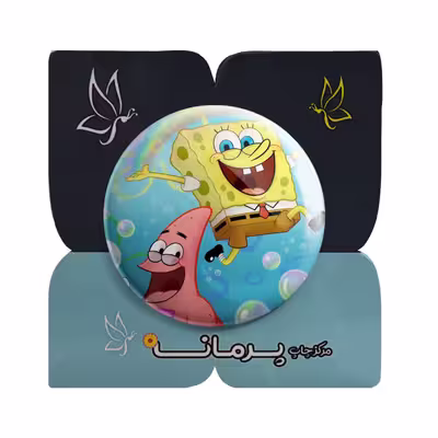 پیکسل پرمانه طرح باب اسفنجی کد pm.4916 