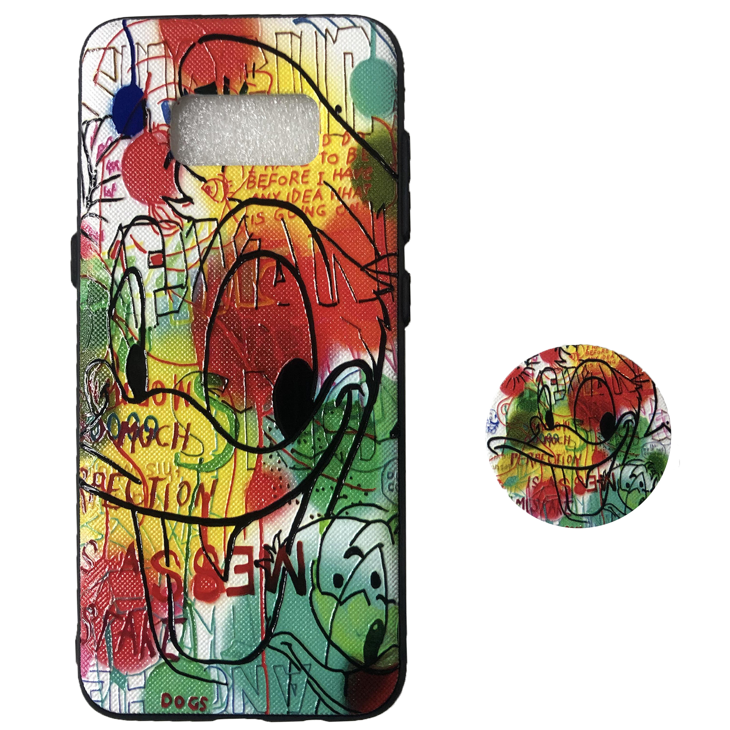 کاور مدل TD-S8 مناسب برای گوشی موبایل سامسونگ Galaxy S8 به همراه پایه نگهدارنده