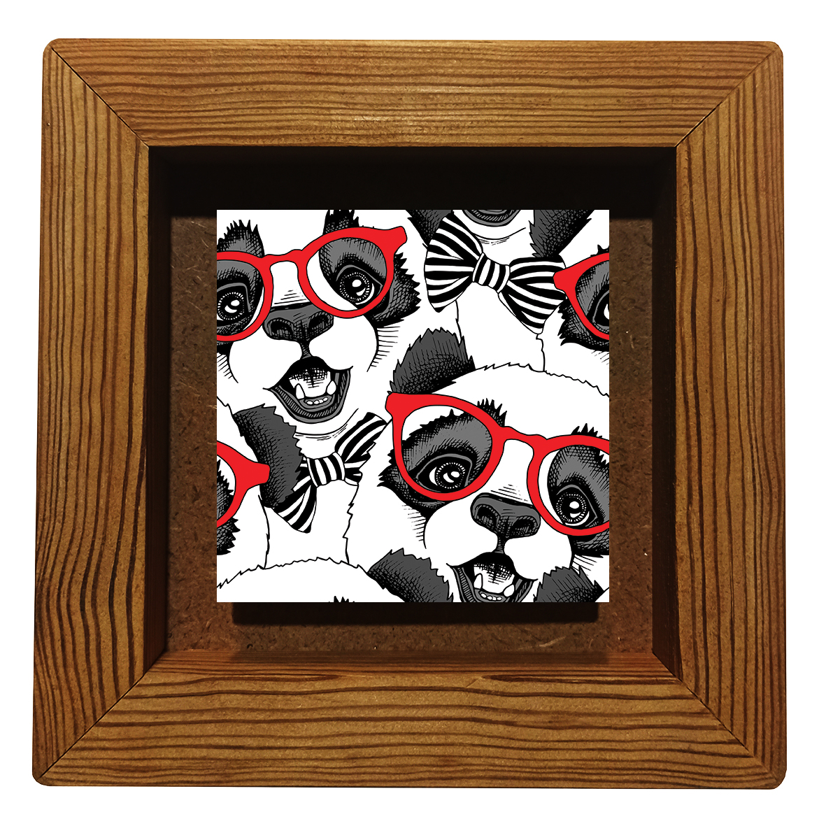 تابلو کاشی مدل پاندا p166 ابعاد 23x23