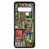 کاور طرح کتابخانه کد 110541094301 مناسب برای گوشی موبایل سامسونگ galaxy s10 plus