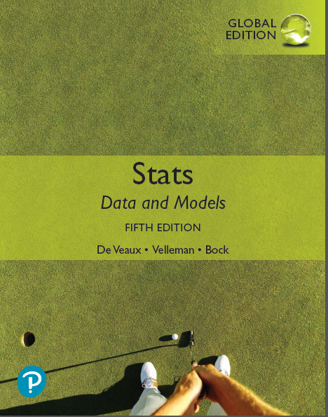 خرید و دانلود نسخه کامل کتاب Stats: Data and Models Global Edition (5th Edition) - Pdf