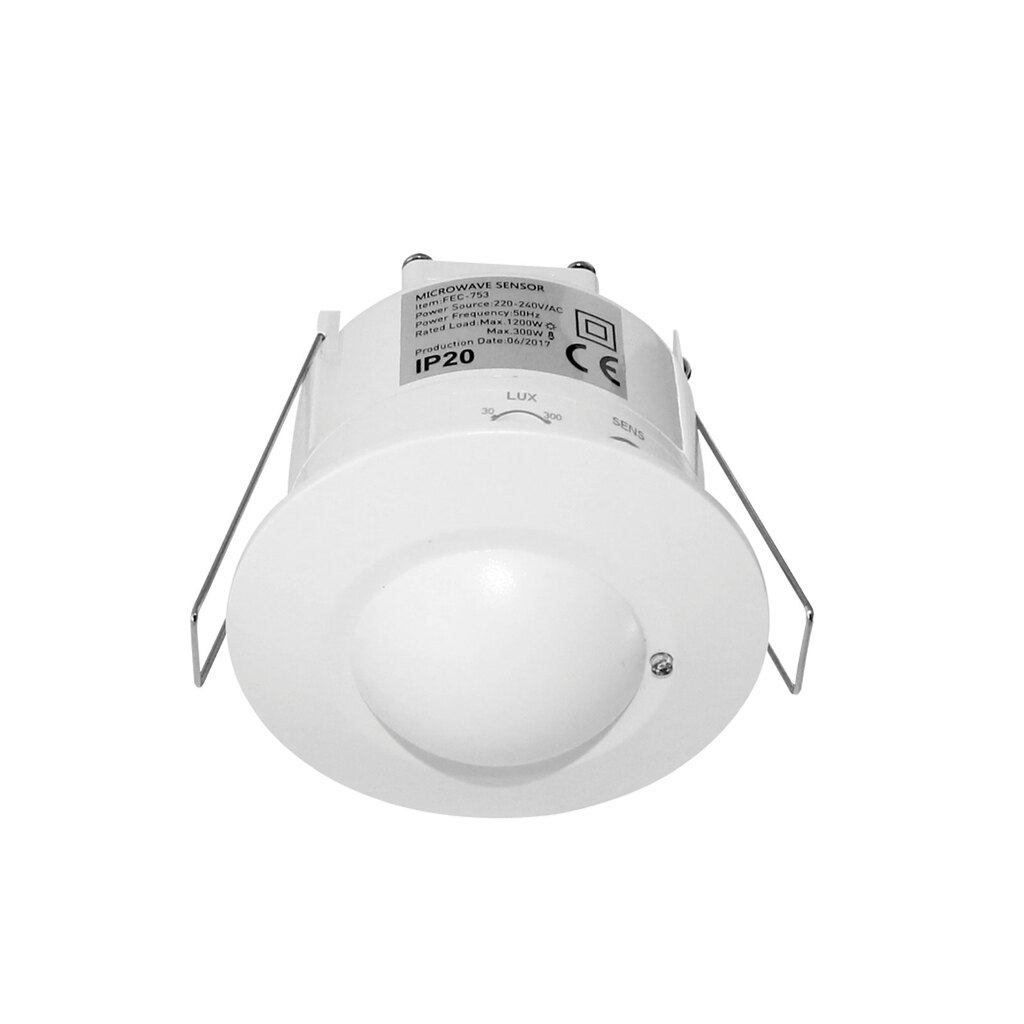 سنسور سقفی مایکروویو توکار برش 6 سانتی فاین الکتریک FEC-753