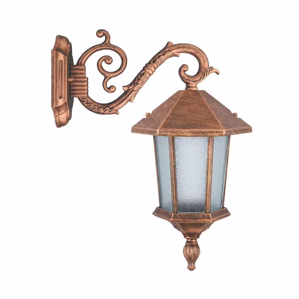 چراغ دیواری حیاطی و پارکی تکشیدفام مدل ویکتوریا کد 7502-15