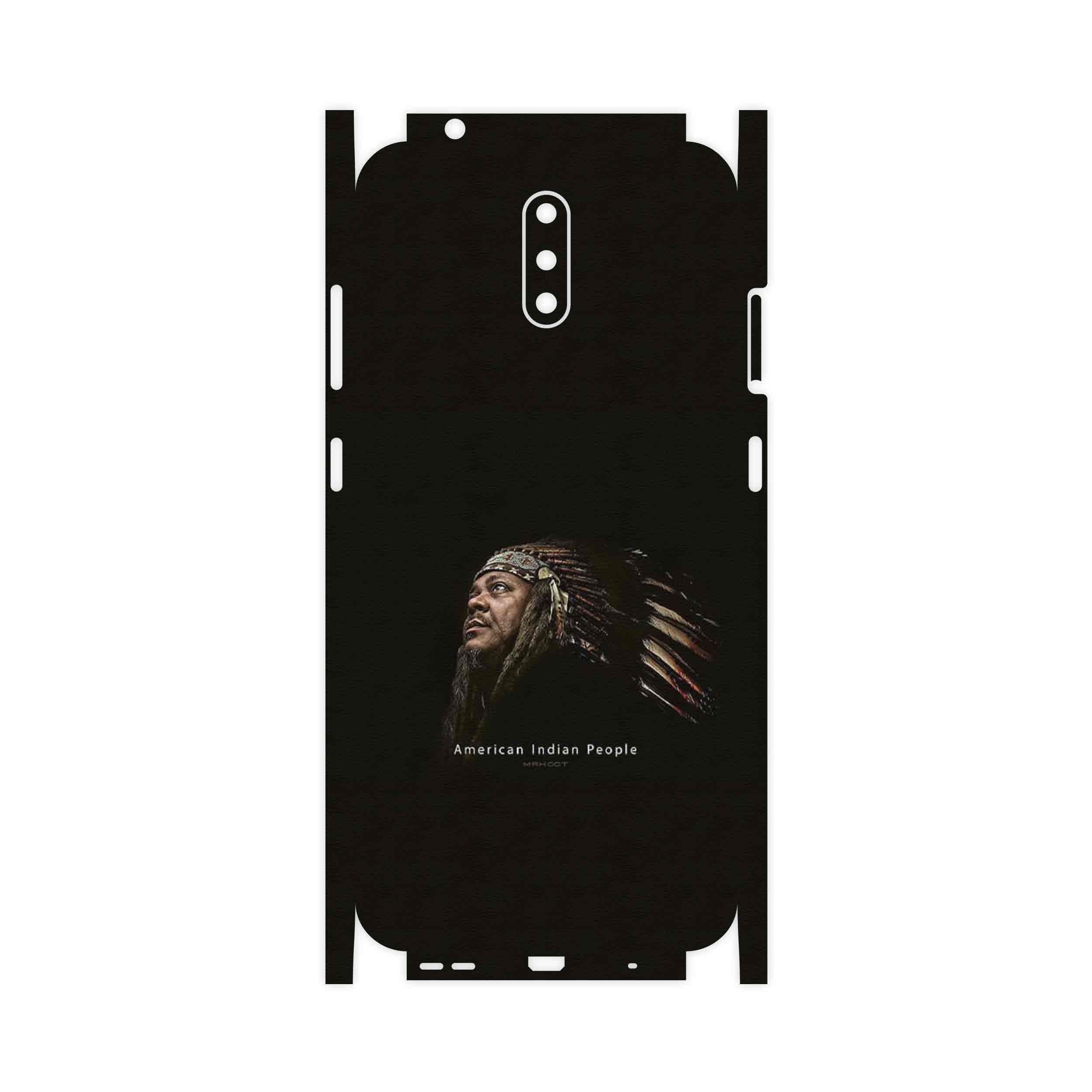 برچسب پوششی ماهوت مدل Portrait of an Indian Man-FullSkin مناسب برای گوشی موبایل نوکیا 2.3