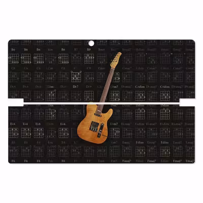 برچسب پوششی ماهوت مدل Guitar-Instrument مناسب برای تبلت لنوو Miix 510 2016