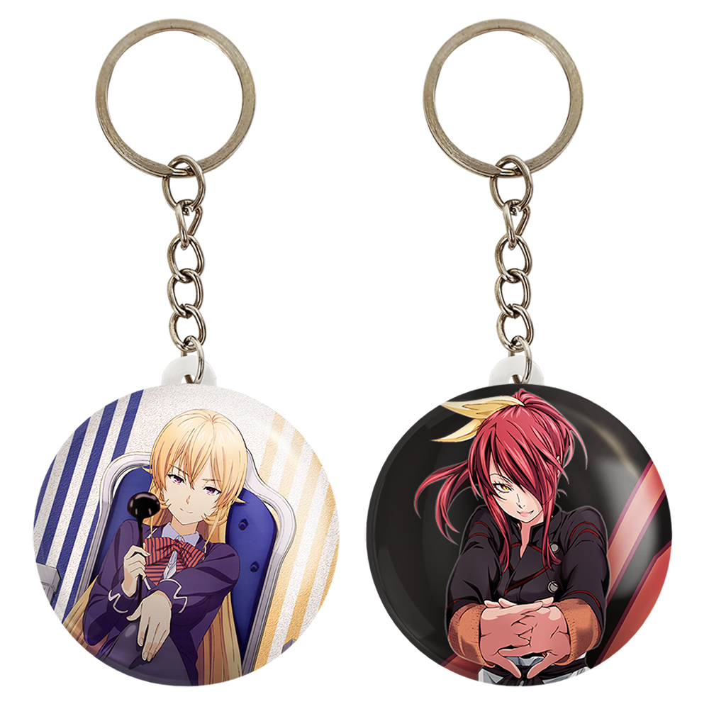 جاکلیدی خندالو مدل ریندو و ارینا انیمه جنگ غذاها کد 1697716979 مجموعه 2 عددی