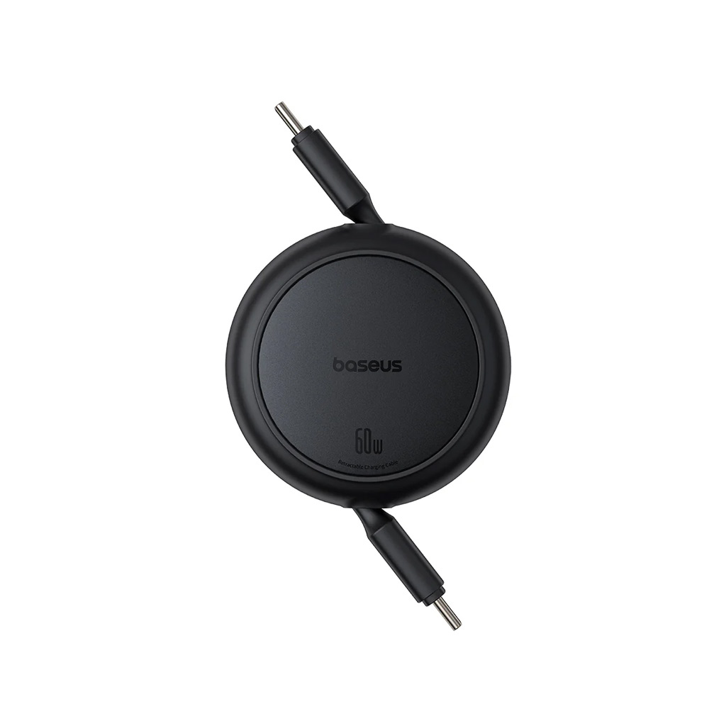 کابل شارژ سریع Type-C به Type-C باسئوس Baseus Free2Pull Mini Retractable USB-C Cable 60W