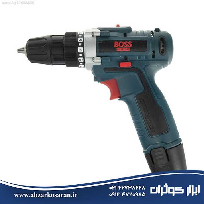 دریل پیچ گوشتی شارژی BOSS مدل 002