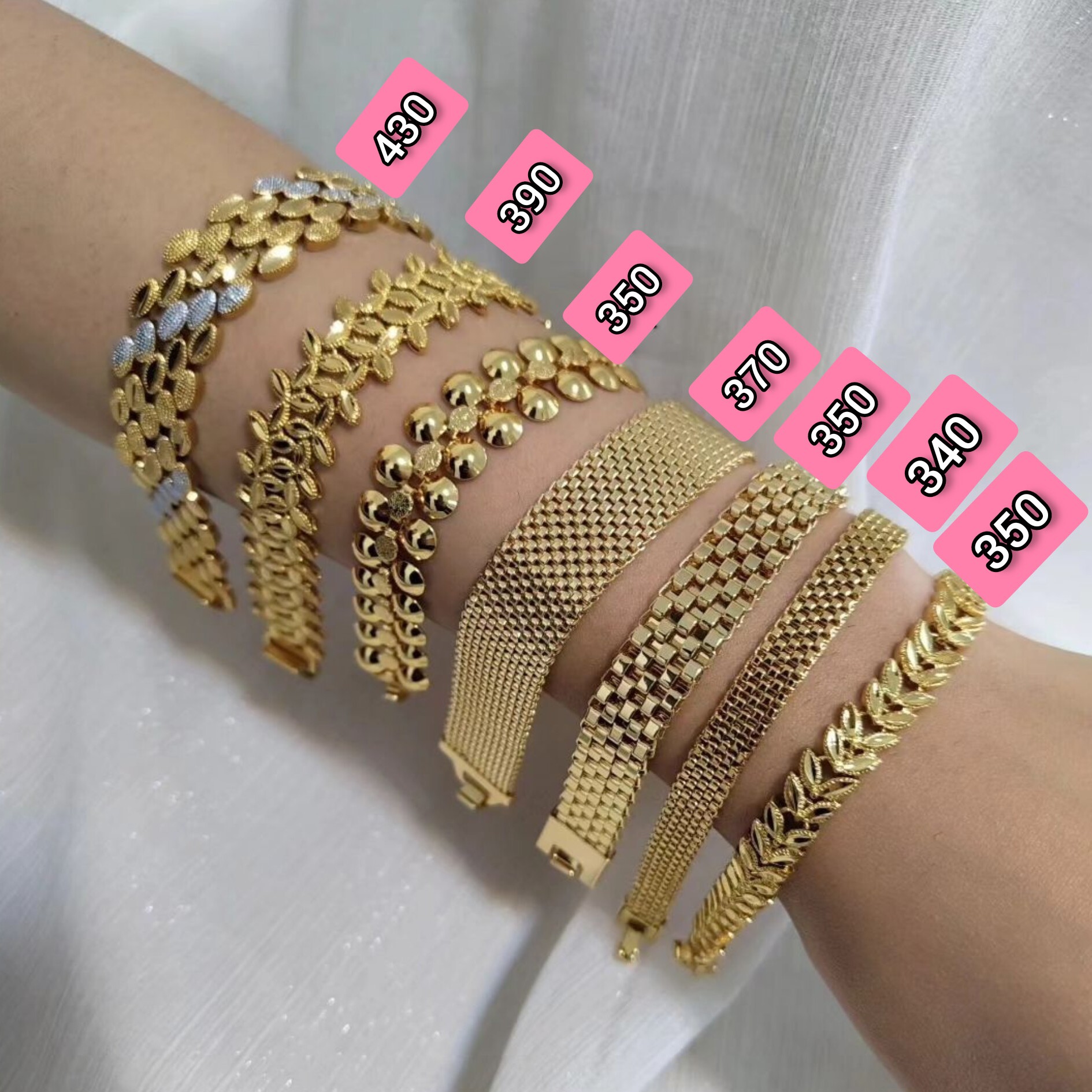 دستبندهای رولکس طرح طلا