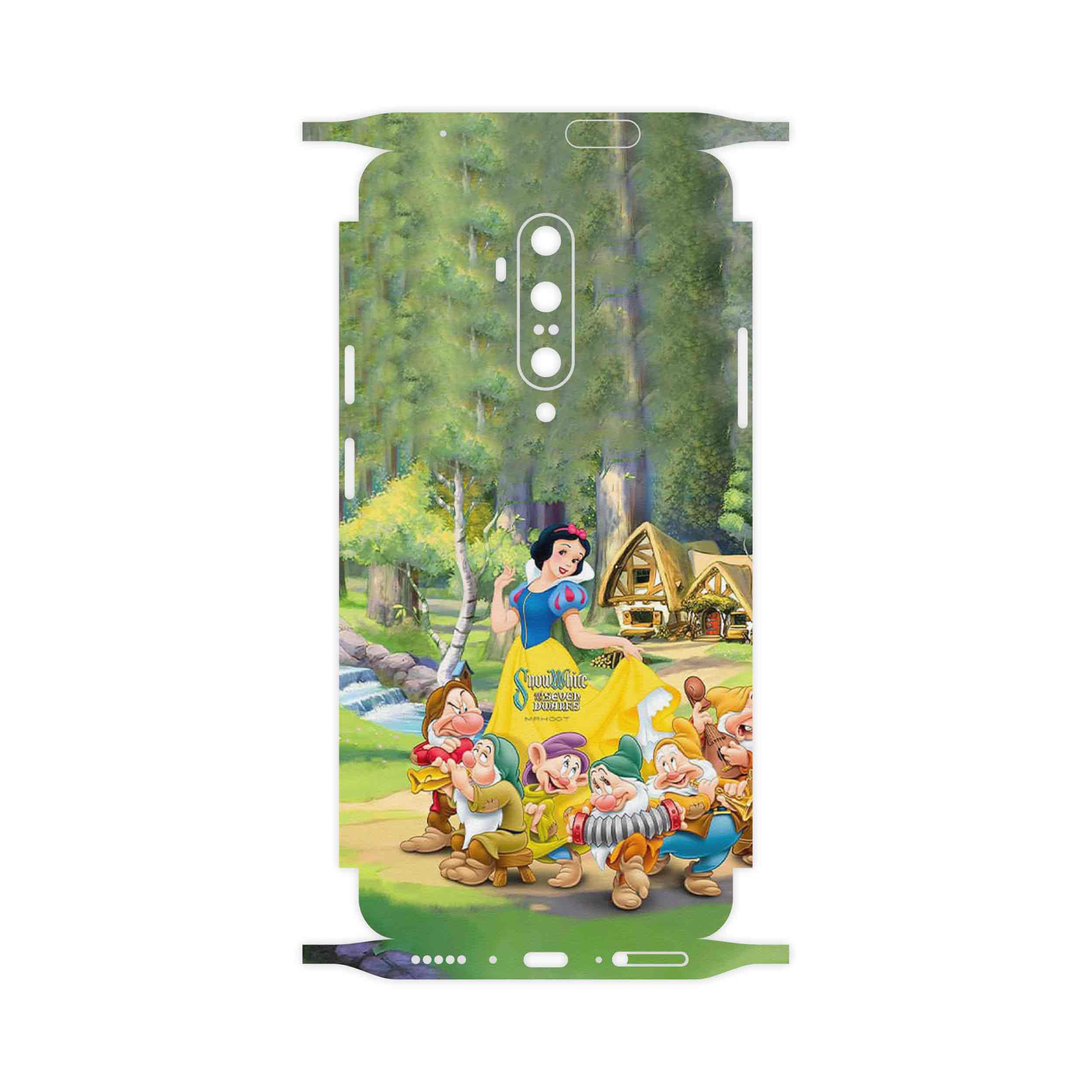 برچسب پوششی ماهوت مدل Snow White-FullSkin مناسب برای گوشی موبایل وان پلاس 7T Pro