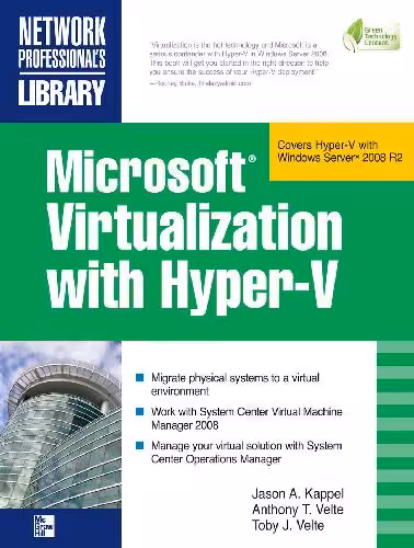 خرید و دانلود نسخه کامل کتاب Microsoft Virtualization with Hyper V