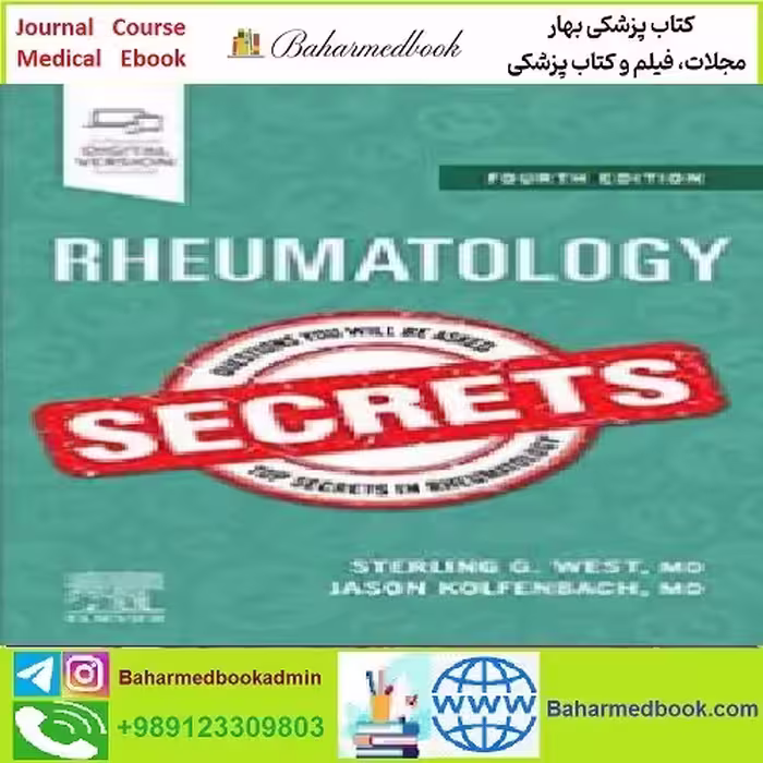 Rheumatology Secrets TRUE PDF price 1€ - کتاب پزشکی بهار