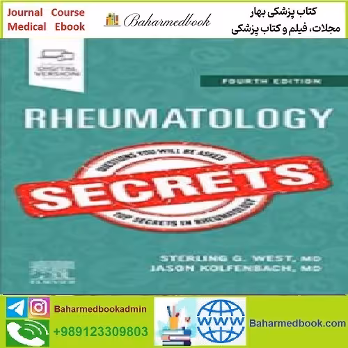 Rheumatology Secrets TRUE PDF price 1€ - کتاب پزشکی بهار