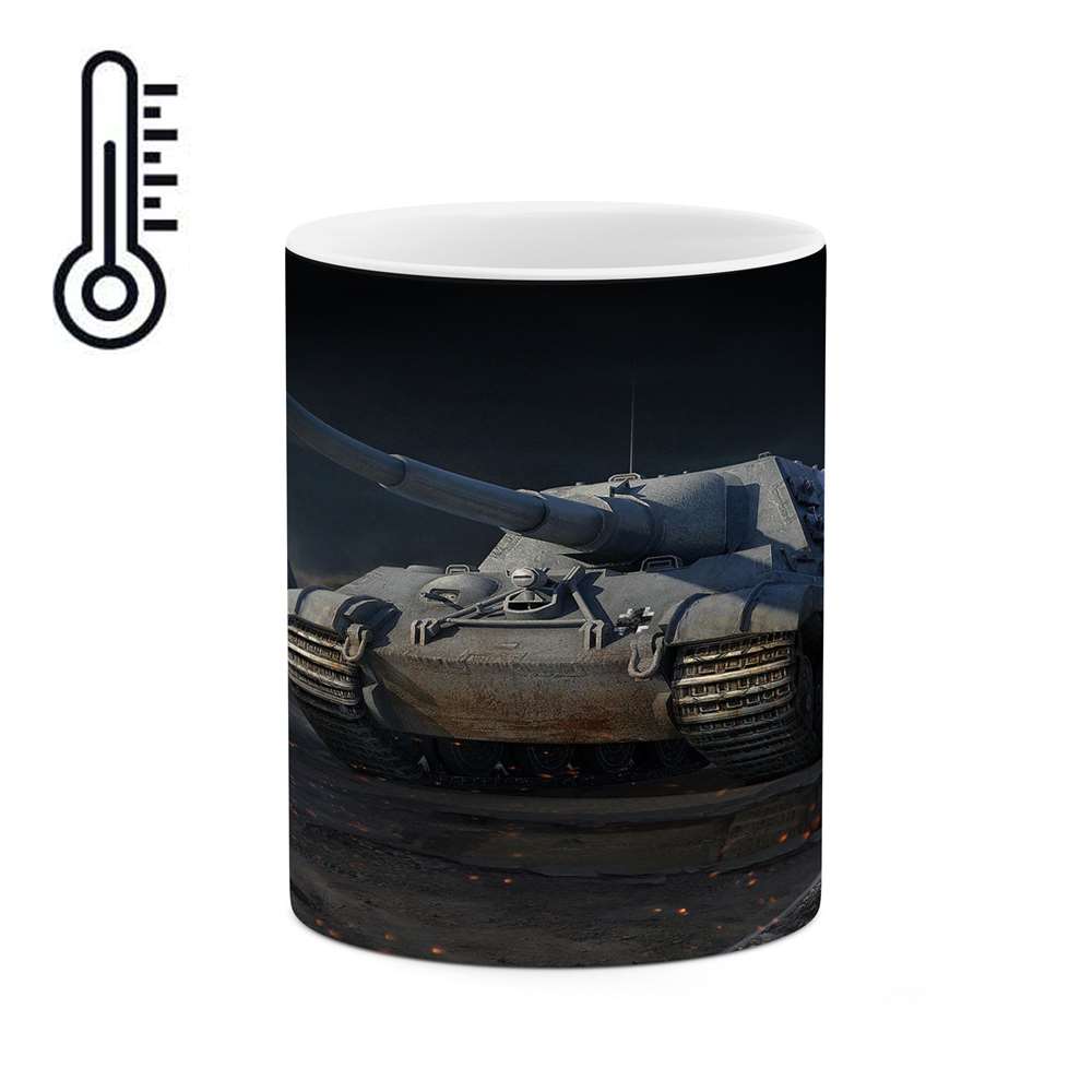 ماگ حرارتی کاکتی طرح World Of Tanks مدل mgh12462