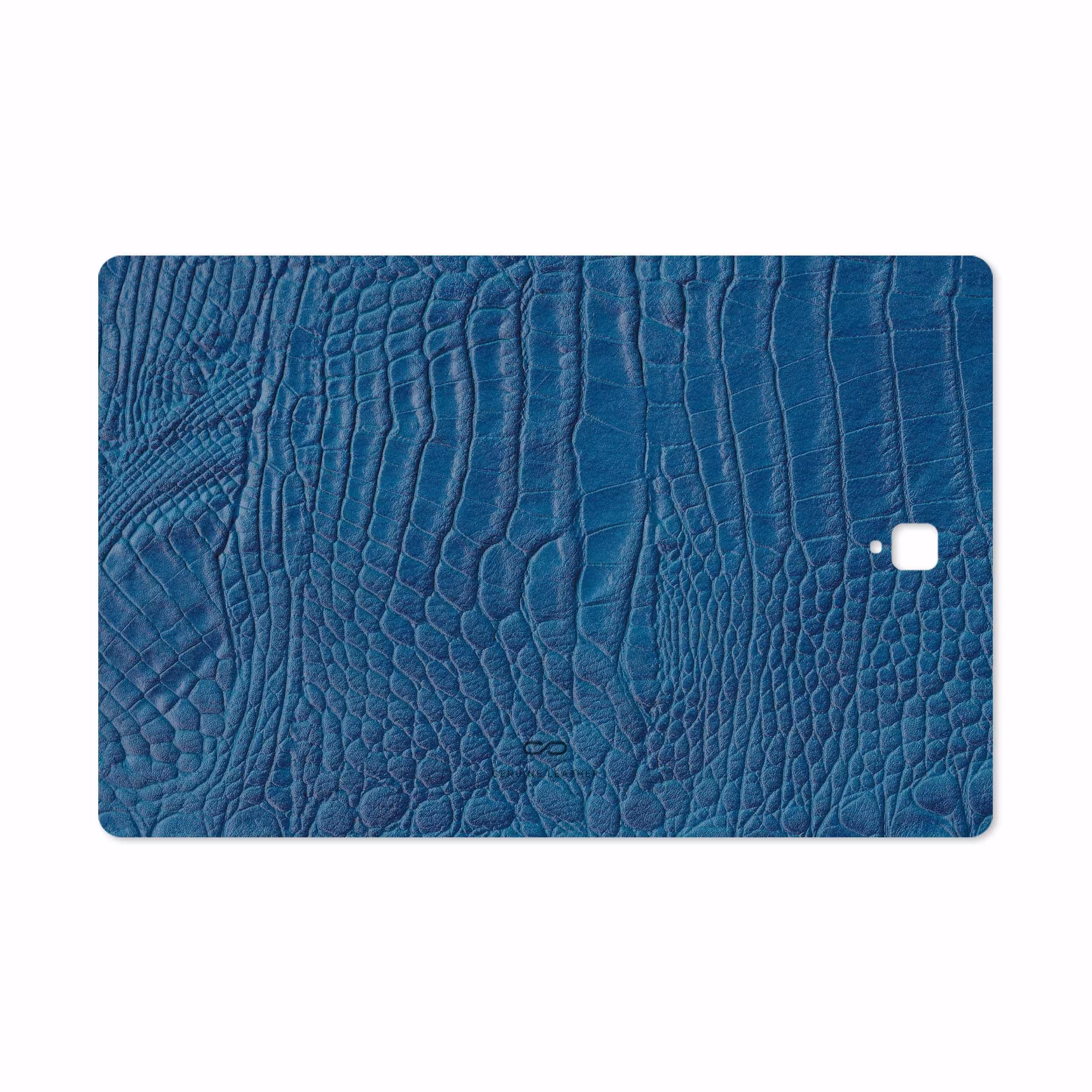 برچسب پوششی ماهوت مدل Blue-Crocodile-Leather مناسب برای تبلت سامسونگ Galaxy Tab S3 9.7 2017 T820