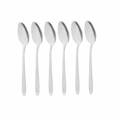 قاشق چای خوری مدل بال مجموعه 6 عددی